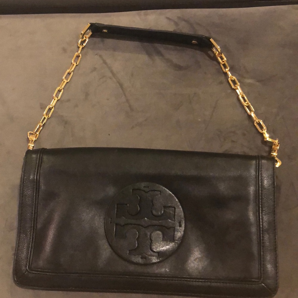 Tory Burch black clutch
